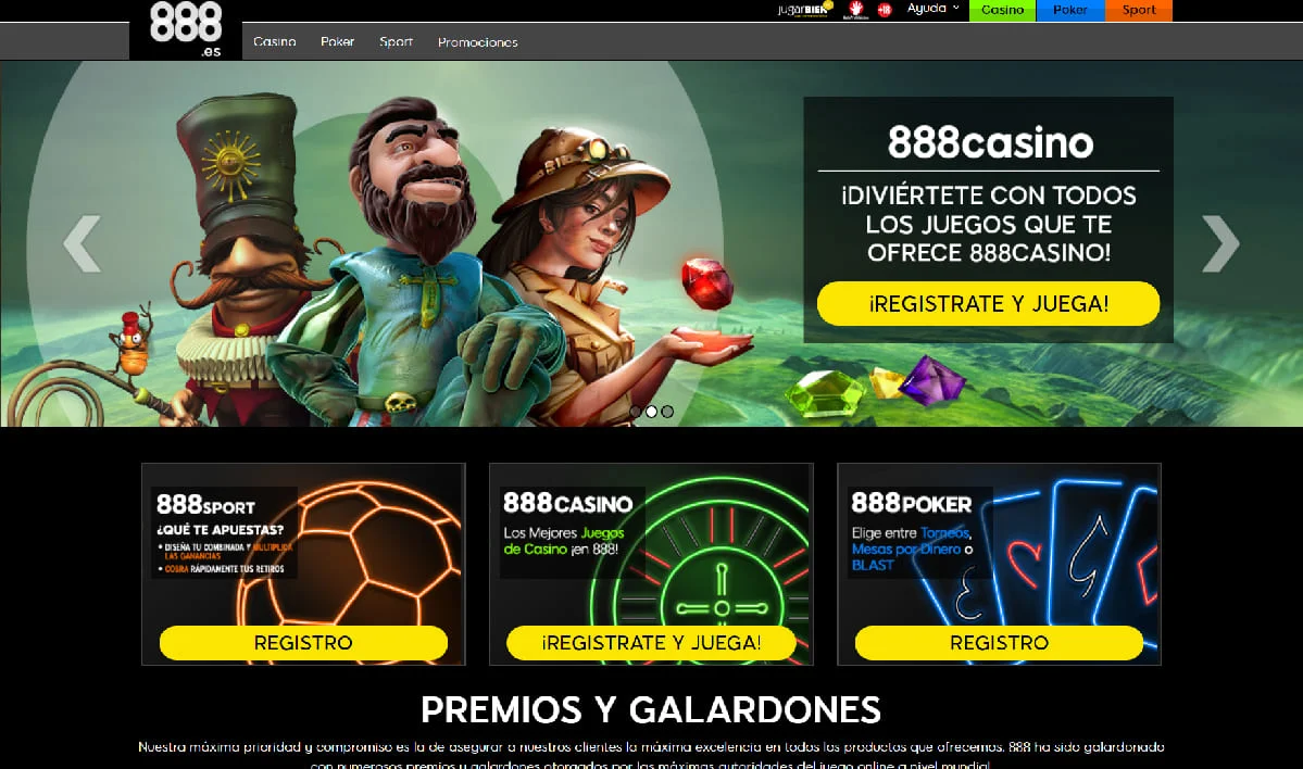 888 casino y casa de apuestas deportivas