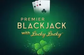 Premier blackjack with lucky lucky